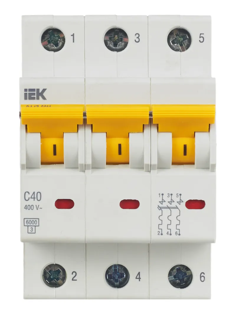 MCB IEK KARAT 60M 3P 40A 6kA Type C