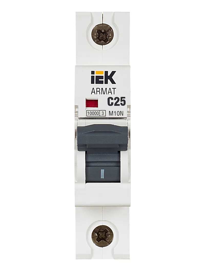 mcb-iek-armat-m10n-1p-25a-6ka-type-c MCB IEK ARMAT M60N 1P 25A 6kA Type C
