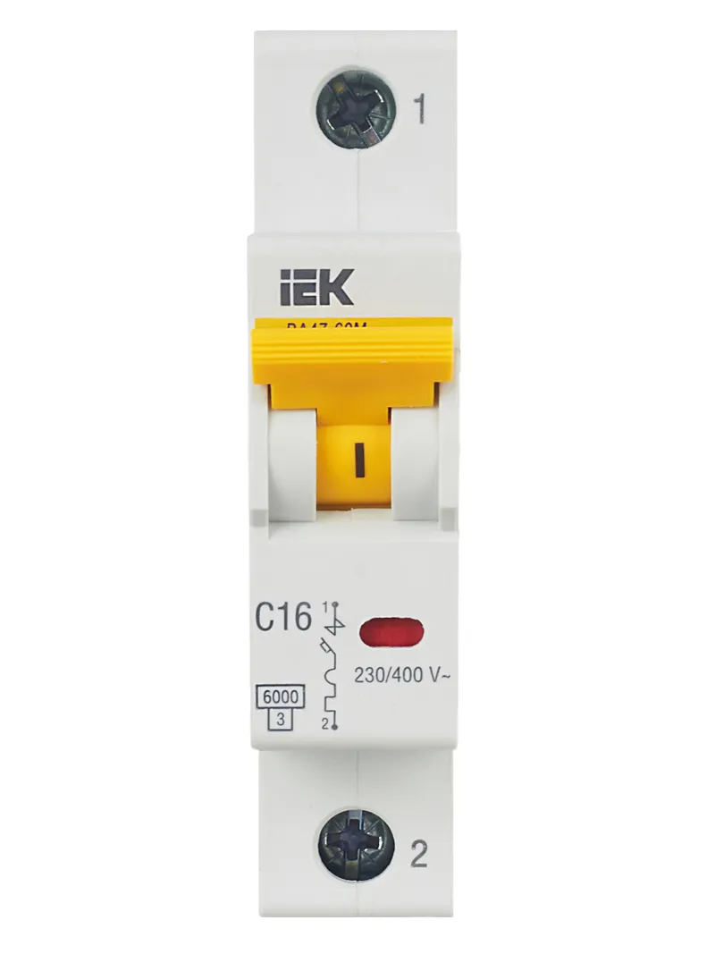 MCB IEK KARAT 60M 1P 16A 6kA Type C