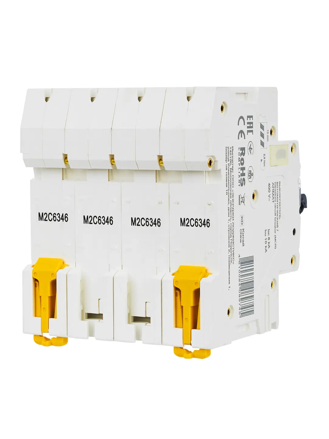 mcb-iek-armat-m06n-4p-63a-6ka-type-c MCB IEK ARMAT M06N 4P 63A 6kA Type C