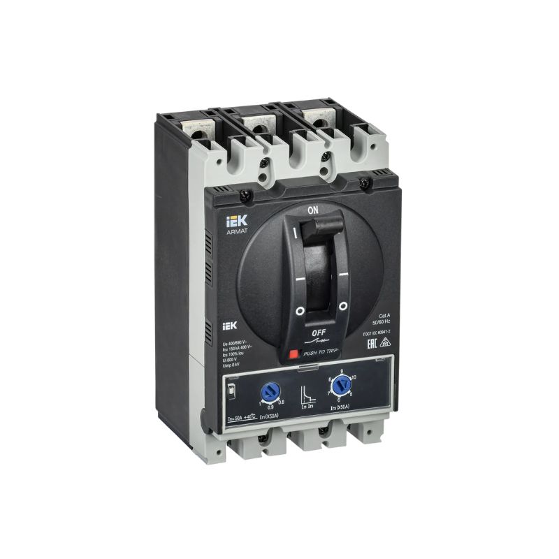 mccb-iek-armat-ar-mccb-3a-150-atuc-3p-50a-150ka MCCB IEK ARMAT AR-MCCB-3A-150-ATUC 3P 50A 150KA