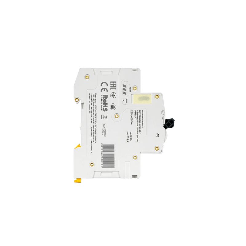 mcb-iek-armat-m06n-1p-10a-6ka-type-c MCB IEK ARMAT M06N 1P 10A 6kA Type C