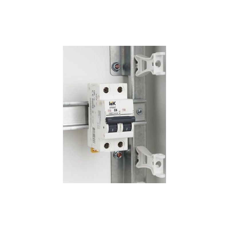 mcb-iek-armat-m10n-2p-6a-6ka-type-c MCB IEK ARMAT M10N 2P 6A 6kA Type C