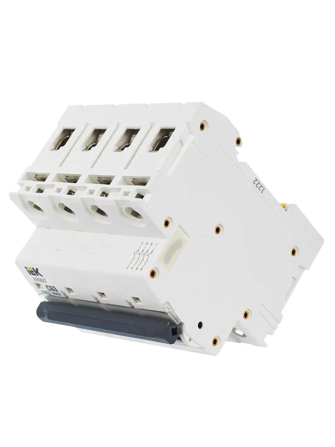 mcb-iek-armat-m06n-4p-63a-6ka-type-c MCB IEK ARMAT M06N 4P 63A 6kA Type C