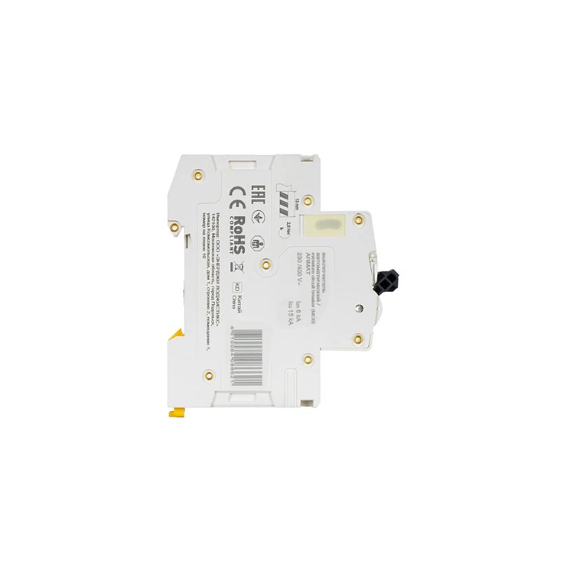 mcb-iek-armat-m06n-2p-10a-6ka(4) MCB IEK ARMAT M06N 2P 10A 6kA Type C