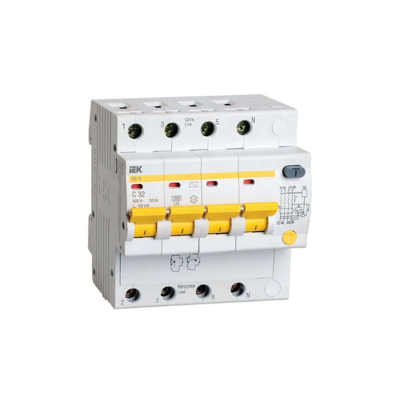 rcbo-iek-karat-ad14-4p-32a-4-5ka-100ma (1) RCBO IEK KARAT AD14 4P 32A 4.5kA 100mA
