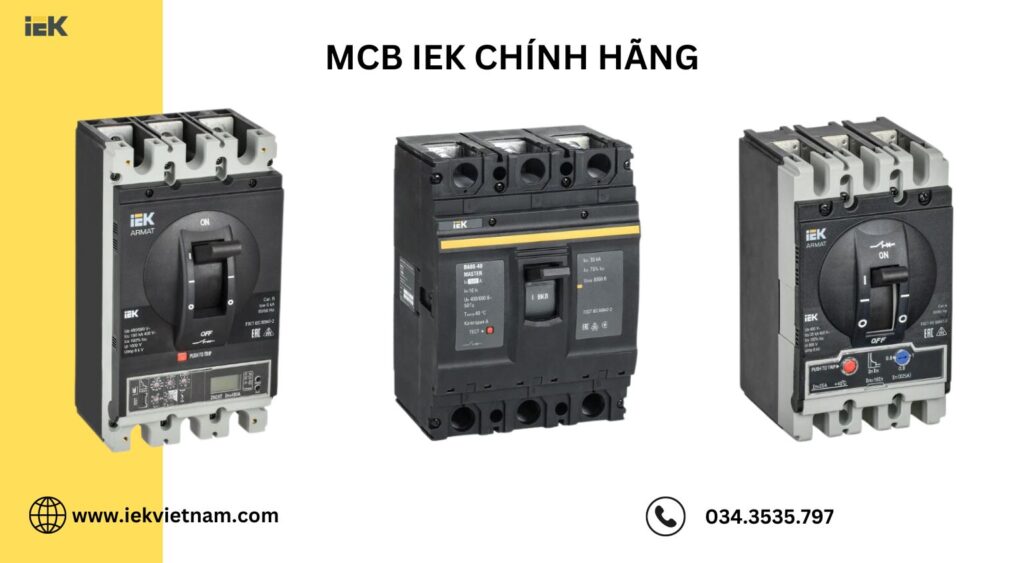 MCCB IEK - Thiết bị điện công nghiệp