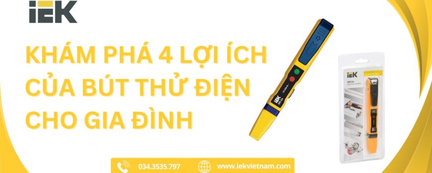 Khám phá 4 lợi ích của bút thử điện cho gia đình